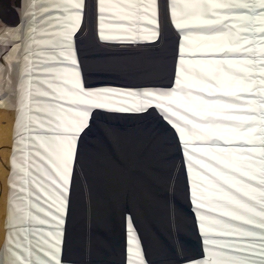 PLT Biker Short Set